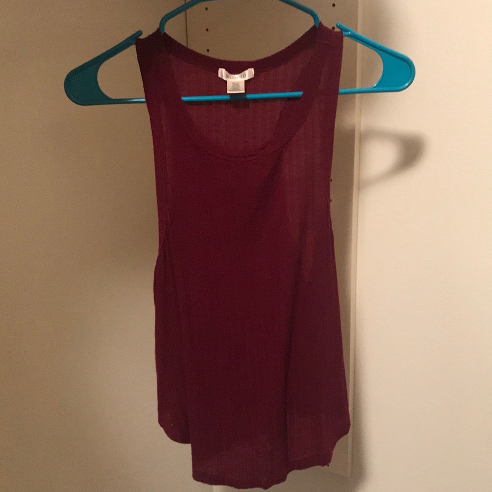 Tilly’s Burgundy Tank Top